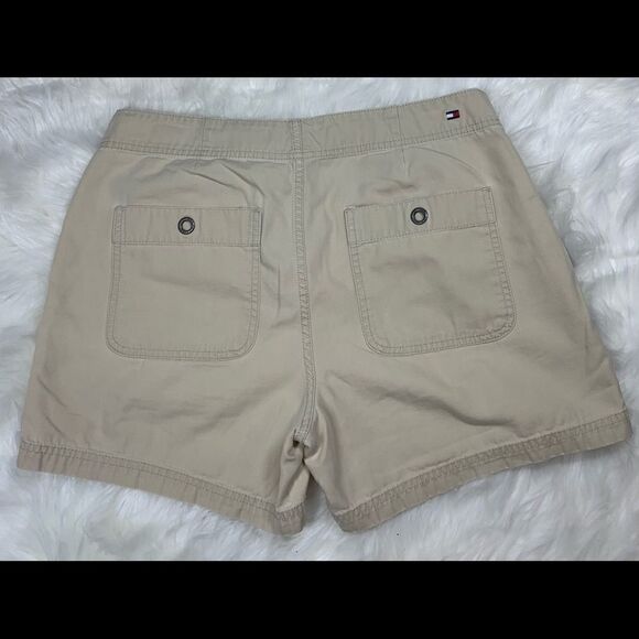 Tommy Hilfiger Women's Khaki Shorts Size 10 - Picture 2 of 7
